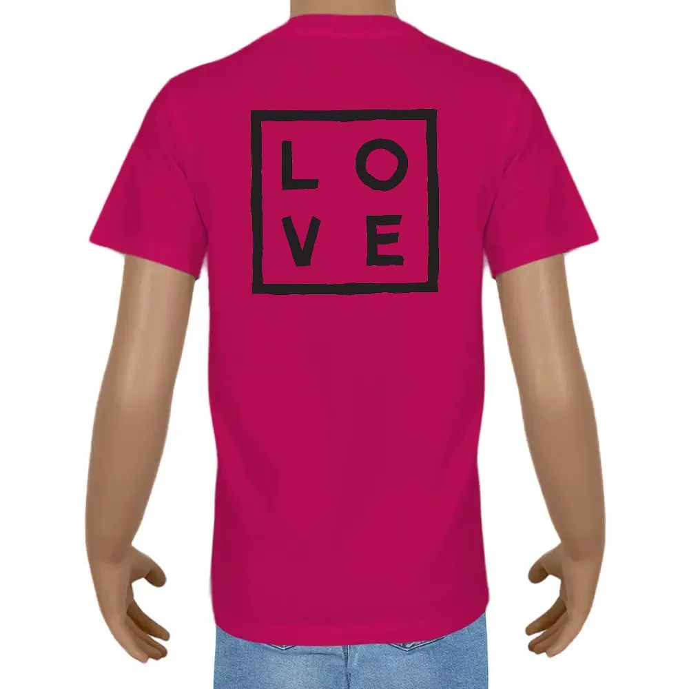 Kid’s T-shirt – Cotton – Plain – Fuchsia Flex Classic