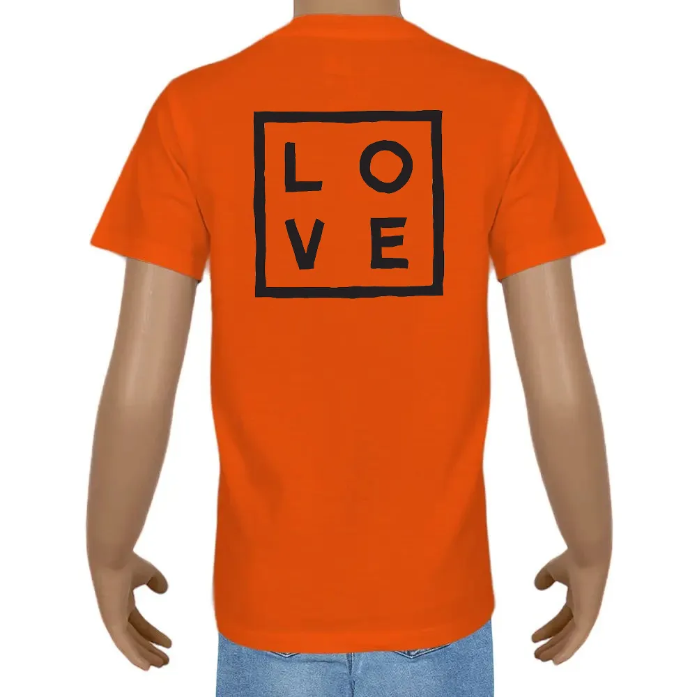 Kid's T-shirt – Cotton – Plain – Soda orange